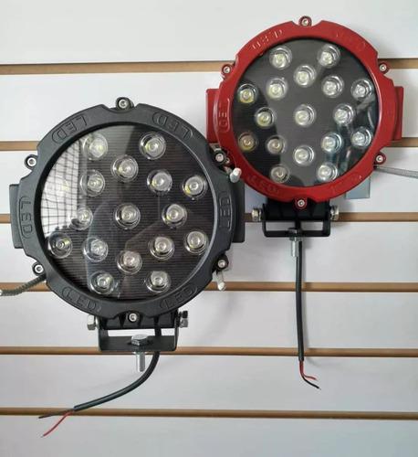 Faro Led Redondo 51w Matador Machito Meru 4x4 Fortuner Hilux