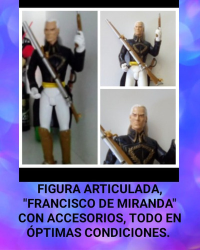 Figura Articulada Don Francisco De Miranda