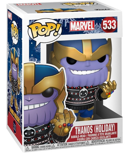 Figuras Coleccionables Funko Pop Thanos Holiday