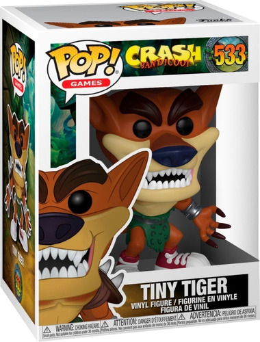 Figuras Coleccionables Funko Pop Tiny Tiger Crash