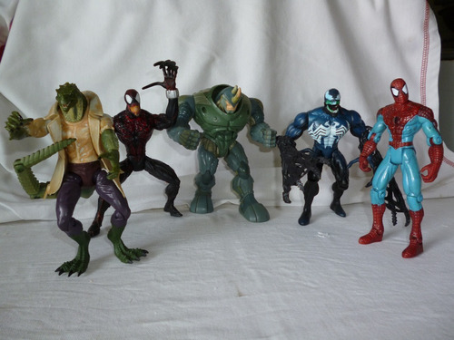 Figuras Toy Biz Y Hasbro Spiderman Venom Carnage Rhino