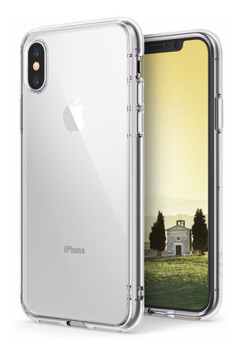 Forro Ringke Fusion Transparente Anti Golpe iPhone X Xs