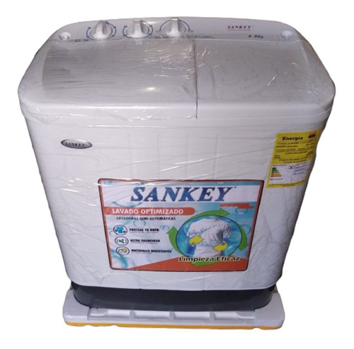 Lavadora Semiautomática Doble Tina Sankey 6,5kilos