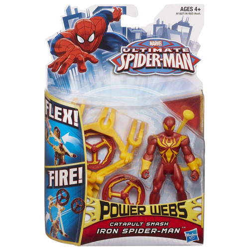 Marvel - Iron Spiderman, Figura 10 Cm / 3.75´´ Ver El