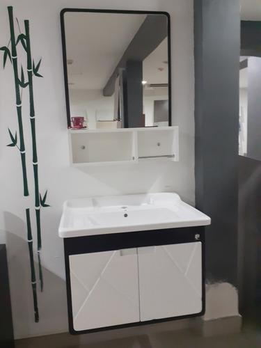 Mueble De Baño Con Lavamano Y Espejo