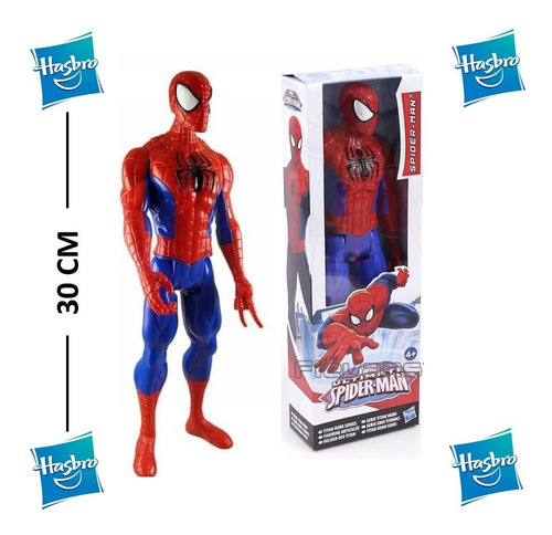 Muñeco Hasbro Vengadores Spiderman 30cm Somos Tienda