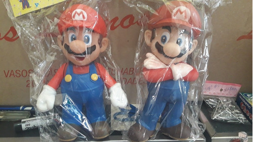 Muñeco Mario Bros 20 Cm Excelente Material