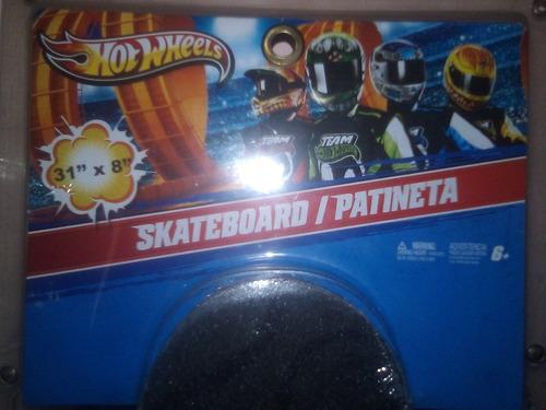 Patineta Skateboard Hotwheels