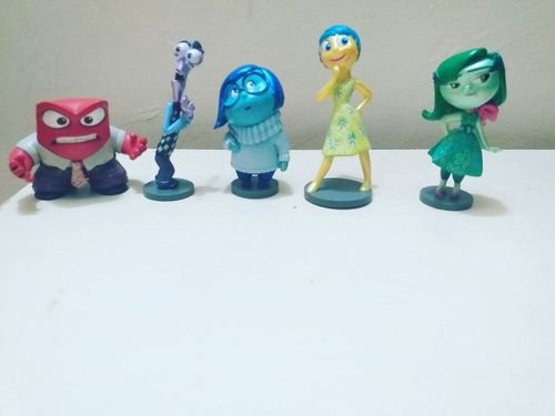 Set De Personajes Muñecos Disney Intensamente Littles