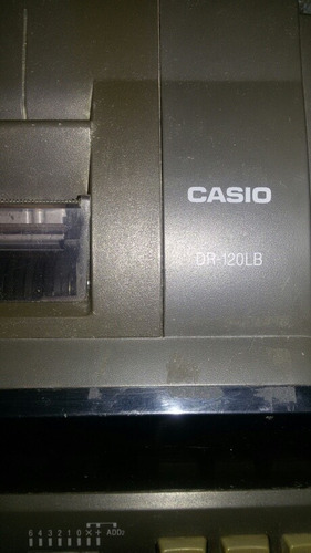 Sumadora Casio Modelo Dr-120lb