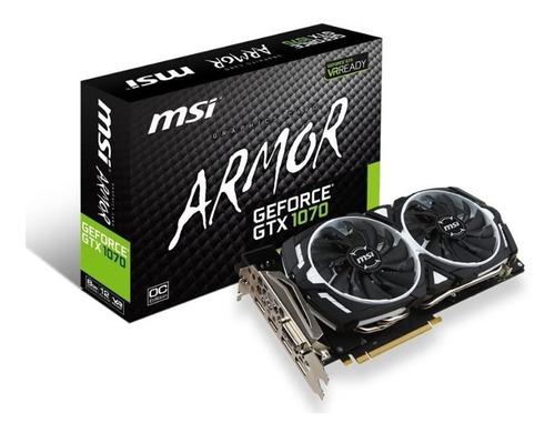 Tarjeta De Video Msi-armor Geforce Gtx 1070 8g. Negociable