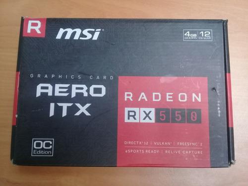 Tarjeta De Video Radeon Aero Itx Rx550