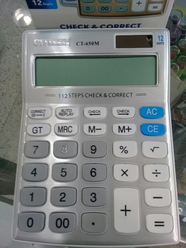 Vendo Calculadora Marca Citizen