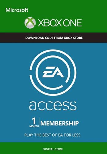Xbox One Ea 1 Código Mes Access. Entrega Al Instante.
