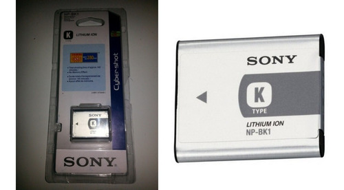 Bateria Sony Np Bk1 (letra K) Original Cybershot