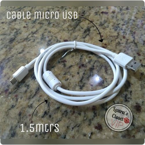 Cable Micro Usb Para Smartphone Y Celulare Lcv