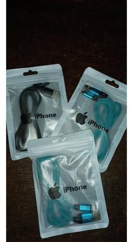 Cable Usb Nylon 1 Mt iPhone 5 5s 5c 6 Alta Resistencia