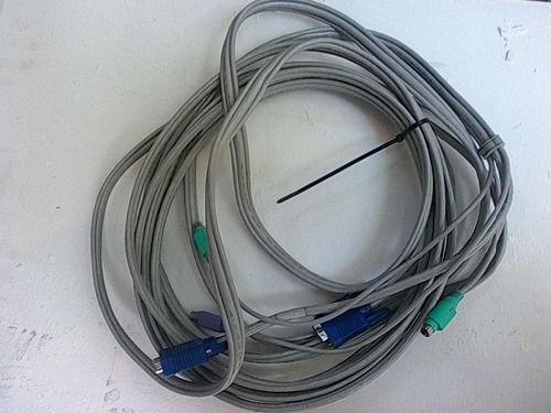 Cable Vga 2 Puertos Ps2