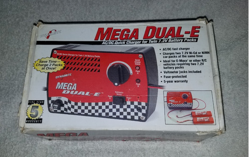 Cargador Dynamyte Mega Dual-e