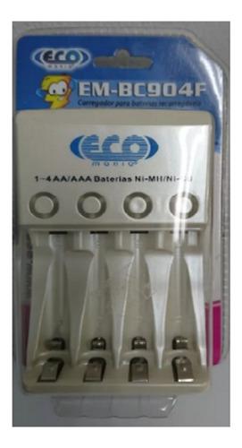 Cargador Eco-mania Para Pilas Recargables Aa Y Aaa