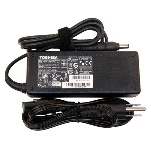 Cargador Lapto Toshiba 19v 3.95a mm 75 Watts