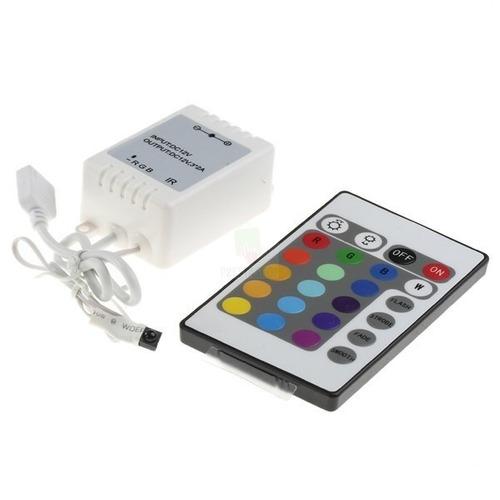 Controlador Led Rgb Full Color Con Control Remoto Oferta X2