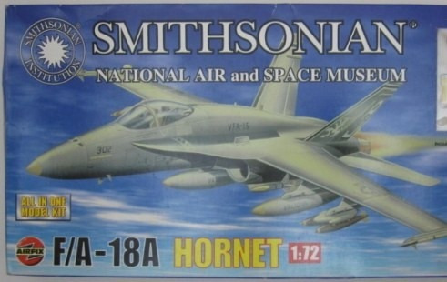 F/a-18a Hornet Smithsonian Kit Plástico 1/72 Airfix.