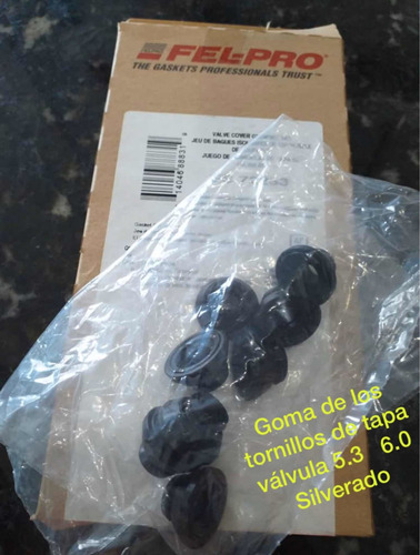 Gomas De Tornillos De La Tapa Válvula 5.3 Y 6.0 Silverado