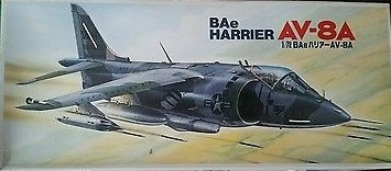 Harrier Av-8a (kit Avion Plástico), 1/72. Fujimi.