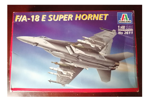 Italeri F/a-18e Super Hornet - Escala 1/48 - Plastimodelismo