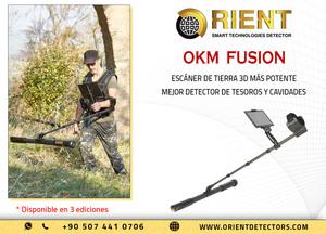 OKM Fusion, el detector de metales y el escáner terrestre