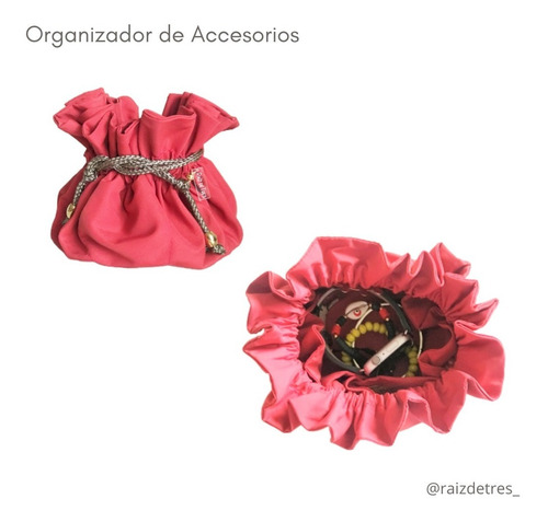 Organizador De Accesorios, Joyero, Bolso De Tela