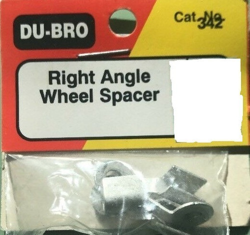 Pack De 3 Right Angle Wheel Spacer Código 342 Dubro.