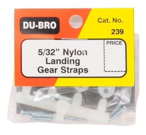 Pack De 4 Nylon Landing Gear Straps 5/32 Código 239 Dubro.