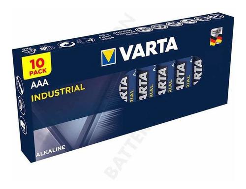 Pilas Alcalinas Varta Industrial Aaa Made In Germany 20 Pila