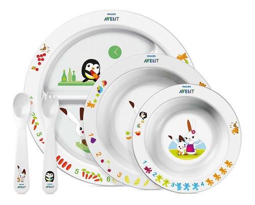 Set De Alimentacion Infantil 6m+ Philips Avent Tb 35