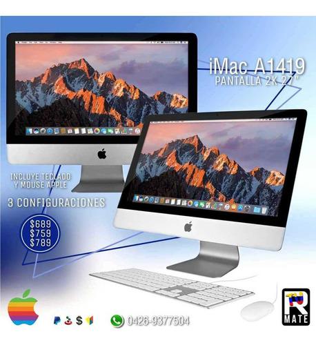 iMac A1419 Pantalla 2k 27 Core I5 8gb Ram Clase A