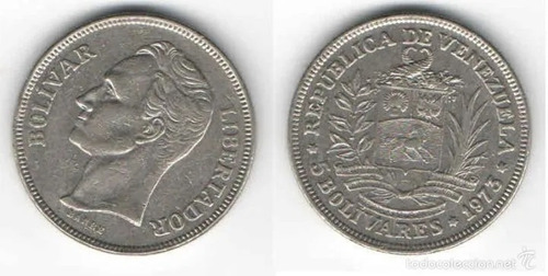 2 Monedas Venezolana De Níquel, (fuera De Circulación).
