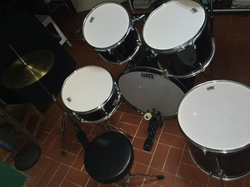 Batería Acústica Profesional Juggs De 8 Pzas. + Gomas Pad