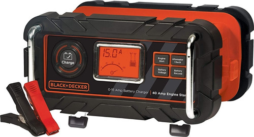 Cargador De Batería Para Vehículos Black & Decker 15 Amp