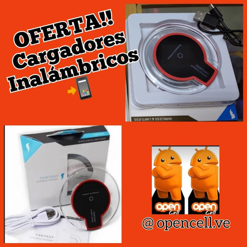 Cargador Inalambrico 8 Vde