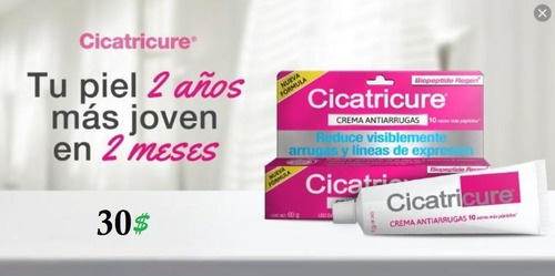 Cicatricure Antiarrugas Lineas De Expresion Antiedad (30dls)