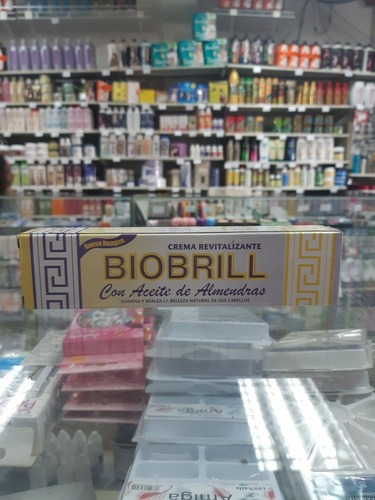Crema Revitalizante Biobrill Aceite De Almendras. 50grs+2