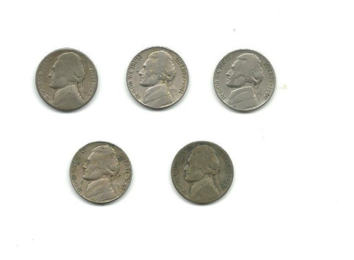 Five Cents Antiguos (Monedas Eeuu)