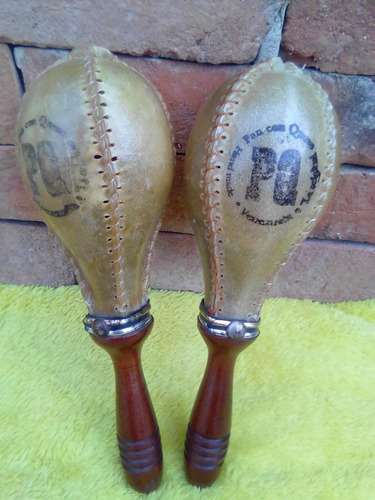 Maracas De Cuero Salseras Excelentes...