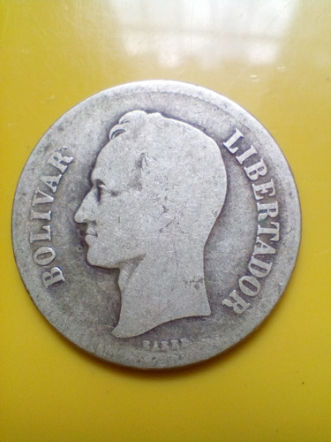 Moneda 2 Bolívares Año 