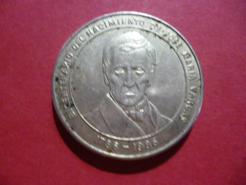 Moneda Conmemorativa Nacimiento Del Dr. Jose María Vargas