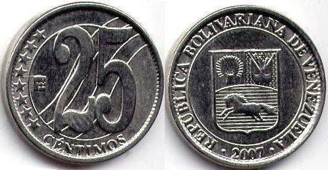 Moneda De 25 Centimos 