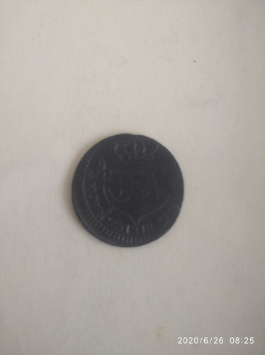 Moneda De La Provincia De Caracas De 1/4 Centavo De 