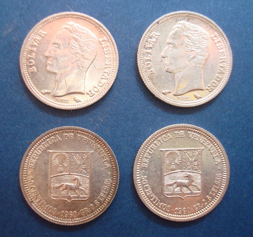 Moneda De Plata De 0.50 Bolivares Año: Gr Ley 835